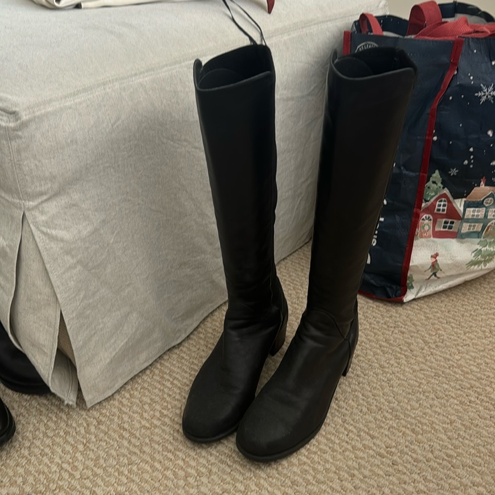 Stuart Weitzman 50/50 Leather boots